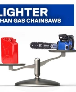 Kobalt Cordless Electric Chainsaws 80-Volt Max 18-in Brushless Cordless Electric Chainsaw 5 Ah (Battery & Charger Included) -Kobalt Sales Store 12049905