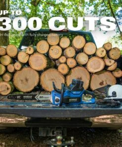 Kobalt Cordless Electric Chainsaws 80-Volt Max 18-in Brushless Cordless Electric Chainsaw 5 Ah (Battery & Charger Included) -Kobalt Sales Store 12049907