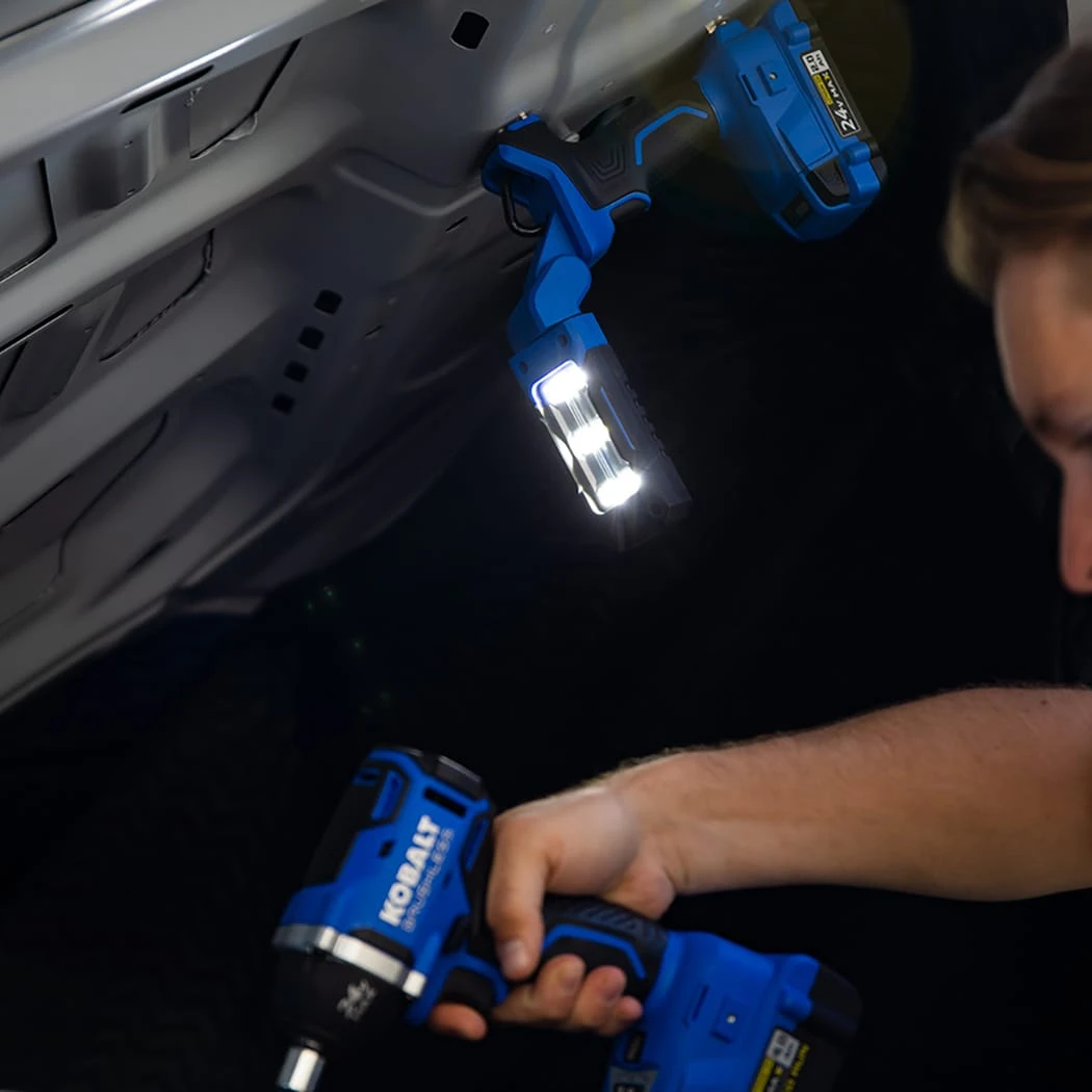 Kobalt Power Tool Flashlights 24-volt Max 700-Lumen LED Rechargeable Power Tool Flashlight 7 Kobalt Power Tool Flashlights 24-volt Max 700-Lumen LED Rechargeable Power Tool Flashlight - Image 7