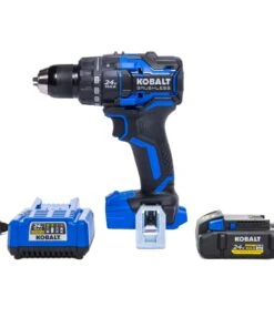 Kobalt Drills 24-volt Max 1/2-in Brushless Cordless Drill (1-Battery Included and Charger Included)