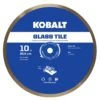 Kobalt Diamond Saw Blades 10-in Wet Glass Diamond Saw Blade
