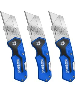 Kobalt Utility Knives 18mm 3-Blade Folding Utility Knife