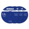 Kobalt Circular Saw Blades 3-Pack 4-in Set High-speed Steel Circular Saw Blade Set