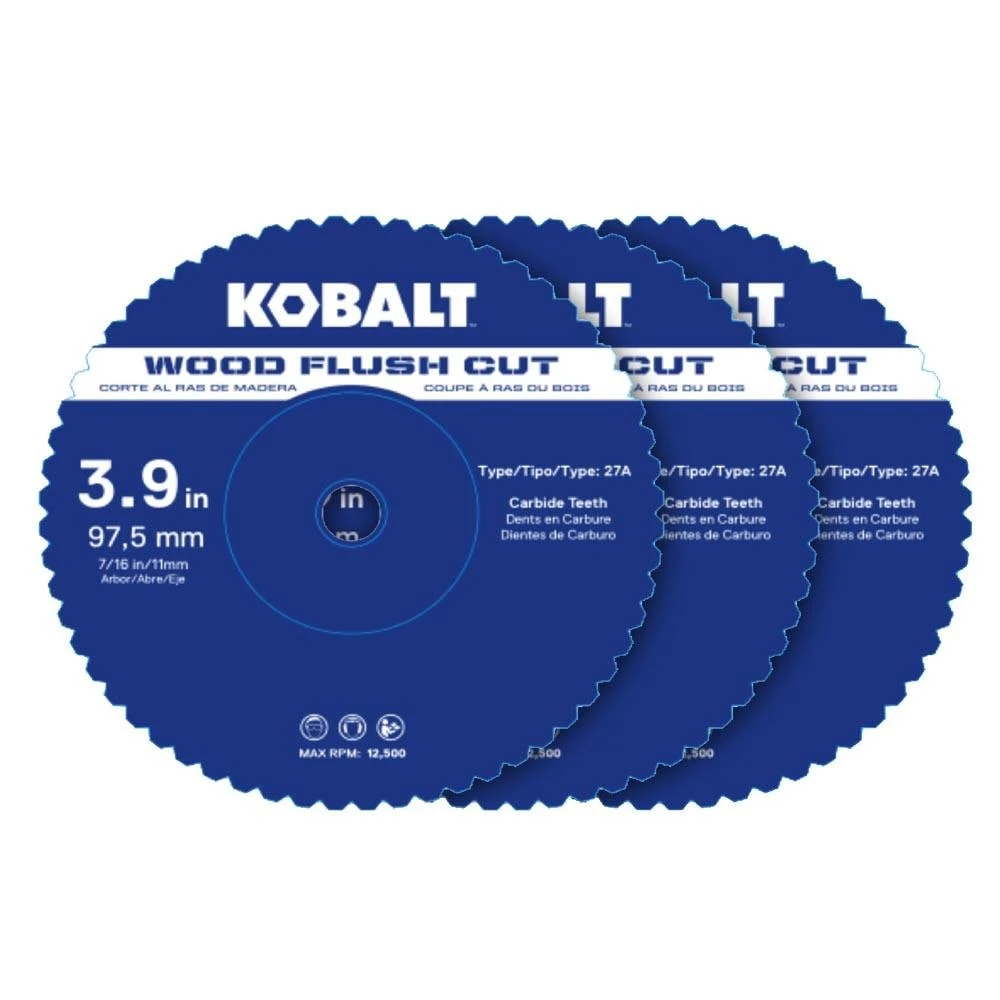 Kobalt Circular Saw Blades 3-Pack 4-in Set High-speed Steel Circular Saw Blade Set 1 Kobalt Circular Saw Blades 3-Pack 4-in Set High-speed Steel Circular Saw Blade Set