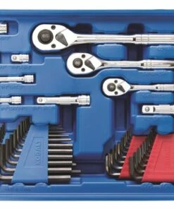 Kobalt Mechanics Tool Sets 319-Piece Standard (SAE) and Metric Combination Polished Chrome Mechanics Tool Set (1/4-in; 3/8-in) 23 Kobalt Mechanics Tool Sets 319-Piece Standard (SAE) and Metric Combination Polished Chrome Mechanics Tool Set (1/4-in; 3/8-in) -Kobalt Sales Store 14074074