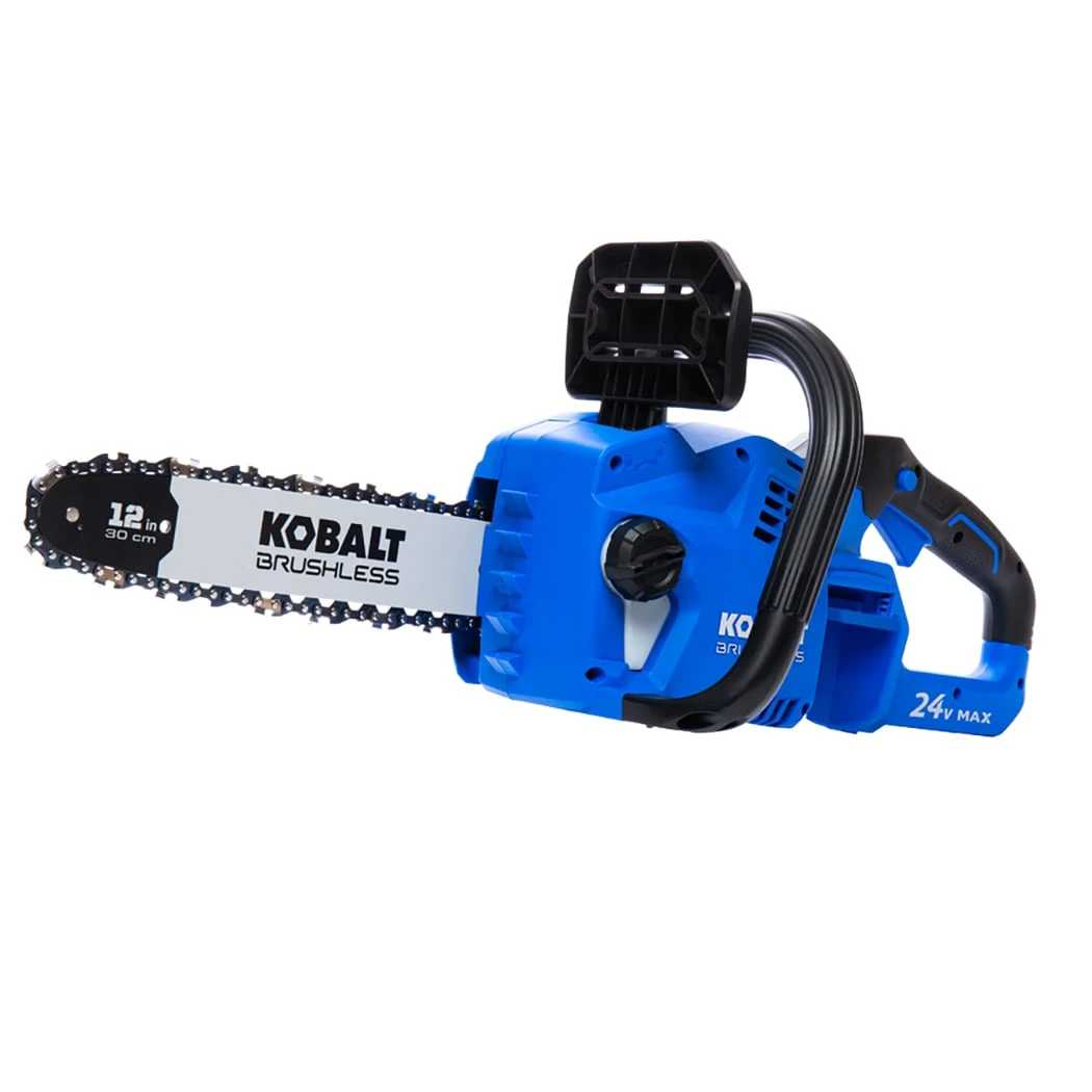 Kobalt Cordless Electric Chainsaws 24-volt 12-in Brushless Cordless Electric Chainsaw Ah (Tool Only) 2 Kobalt Cordless Electric Chainsaws 24-volt 12-in Brushless Cordless Electric Chainsaw Ah (Tool Only) - Image 2