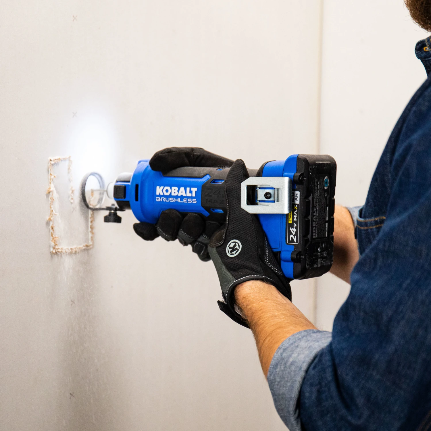 Kobalt Rotary Tools 1-Speed Cordless 24-Volt Max Cutting Rotary Tool 8 Kobalt Rotary Tools 1-Speed Cordless 24-Volt Max Cutting Rotary Tool - Image 8