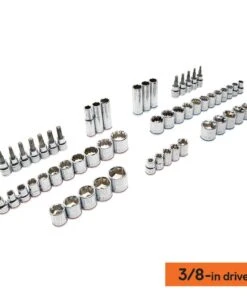 Kobalt Mechanics Tool Sets 319-Piece Standard (SAE) and Metric Combination Polished Chrome Mechanics Tool Set (1/4-in; 3/8-in) 29 Kobalt Mechanics Tool Sets 319-Piece Standard (SAE) and Metric Combination Polished Chrome Mechanics Tool Set (1/4-in; 3/8-in) -Kobalt Sales Store 15100856