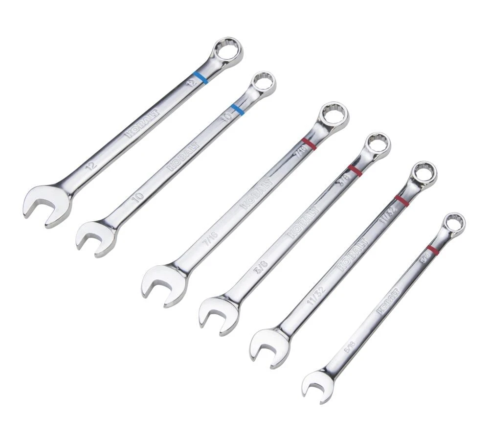 Kobalt Mechanics Tool Sets 319-Piece Standard (SAE) and Metric Combination Polished Chrome Mechanics Tool Set (1/4-in; 3/8-in) 13 Kobalt Mechanics Tool Sets 319-Piece Standard (SAE) and Metric Combination Polished Chrome Mechanics Tool Set (1/4-in; 3/8-in) - Image 13