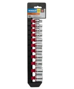 Kobalt Sockets & Socket Sets 11-Piece Standard (SAE) 3/8-in Drive 6-point Set Shallow Socket Set 7 Kobalt Sockets & Socket Sets 11-Piece Standard (SAE) 3/8-in Drive 6-point Set Shallow Socket Set -Kobalt Sales Store 15102572