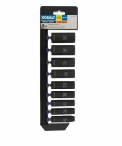 Kobalt Impact Sockets & Impact Socket Sets 9-Piece Metric 3/8-in Drive Set 6-Point Impact Socket Set -Kobalt Sales Store 15105616 scaled