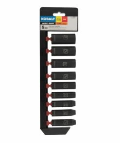 Kobalt Impact Sockets & Impact Socket Sets 9-Piece Standard (SAE) 3/8-in Drive Set 6-Point Impact Socket Set -Kobalt Sales Store 15105631 scaled