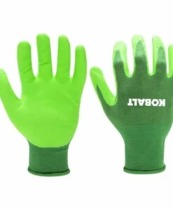 Kobalt Work Gloves Unisex Bamboo Nitrile Dipped Multipurpose Gloves, Large (1-Pair)