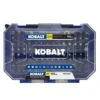 Kobalt Screwdriver Bits 1-in Set Steel Hex Shank Screwdriver Bit Set Screwdriver (100-Piece)