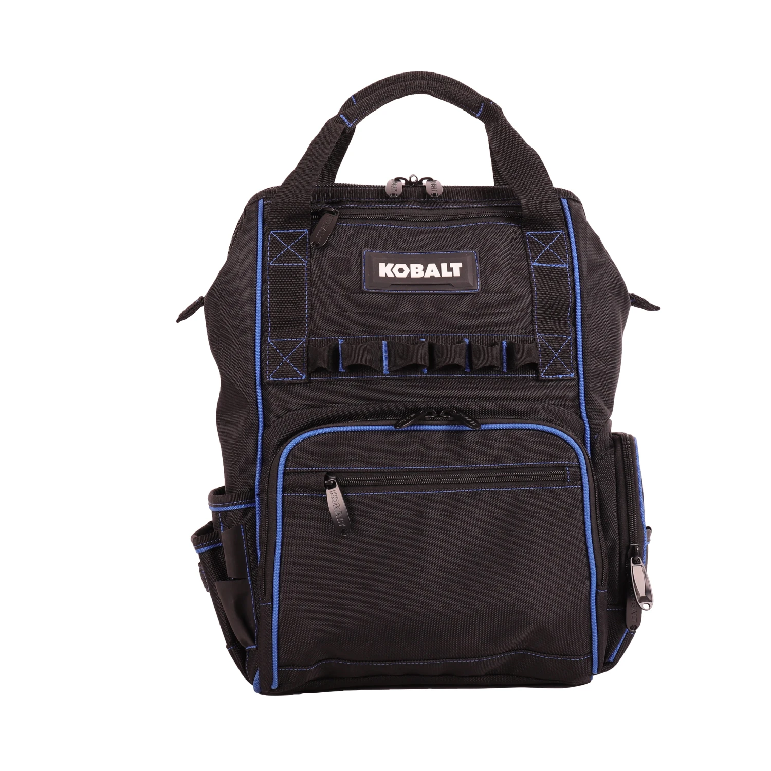 Kobalt Tool Bags Blue Black Polyester 11.5-in Backpack 1 Kobalt Tool Bags Blue Black Polyester 11.5-in Backpack