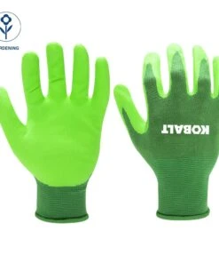 Kobalt Work Gloves Unisex Bamboo Nitrile Dipped Multipurpose Gloves, Large (1-Pair) -Kobalt Sales Store 16395860