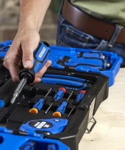 Kobalt Household Tool Sets 121-Piece Household Tool Set with Folding Case -Kobalt Sales Store 16396969