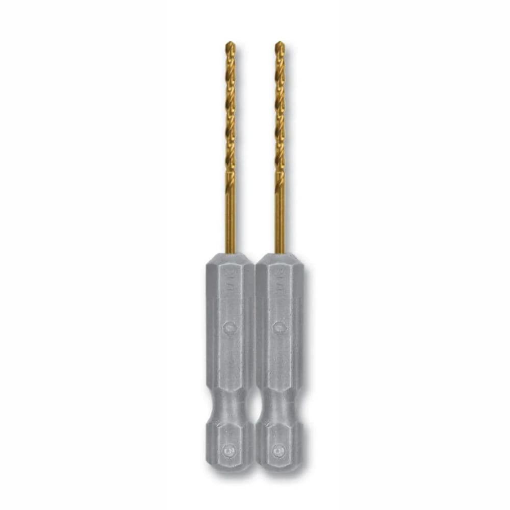 Kobalt Twist Drill Bits 2-Piece 1/16-in 2-1/2-in Titanium Coated Hss Twist Drill Bit 1 Kobalt Twist Drill Bits 2-Piece 1/16-in 2-1/2-in Titanium Coated Hss Twist Drill Bit
