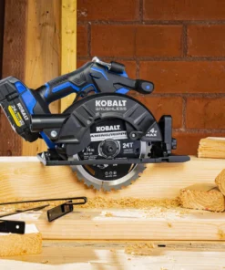 Kobalt Circular Saws 24-Volt XTR 7-1/4-in Brushless Cordless Circular Saw -Kobalt Sales Store 16663637 scaled
