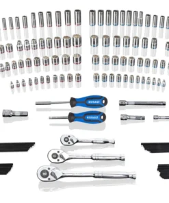 Kobalt Mechanics Tool Sets 232-Piece Standard (SAE) and Metric Combination Polished Chrome Mechanics Tool Set (1/4-in; 3/8-in; 1/2-in;) 26 Kobalt Mechanics Tool Sets 232-Piece Standard (SAE) and Metric Combination Polished Chrome Mechanics Tool Set (1/4-in; 3/8-in; 1/2-in;) -Kobalt Sales Store 16663705 scaled