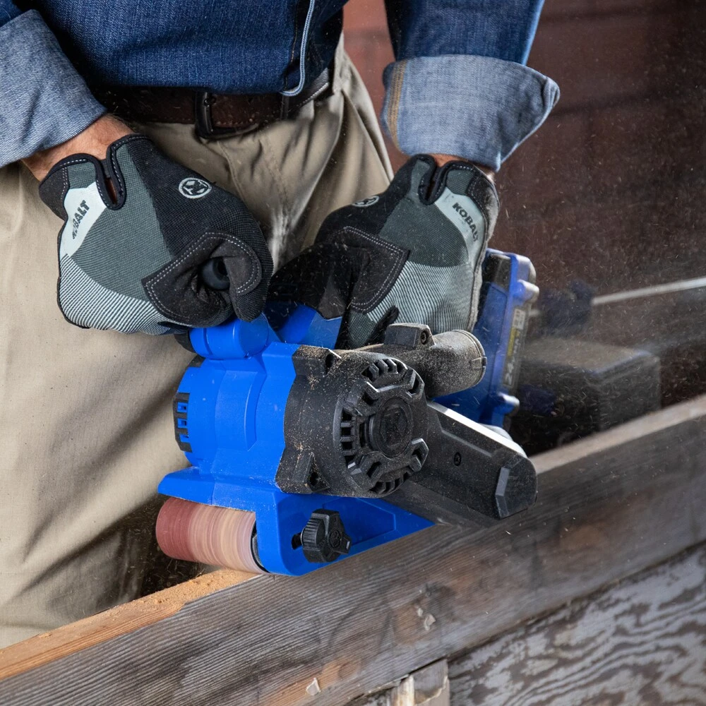 Kobalt Power Sanders Kobalt 24V MAX 24-Volt Brushless Cordless Variable Belt Sander with Dust Management 10 Kobalt Power Sanders Kobalt 24V MAX 24-Volt Brushless Cordless Variable Belt Sander with Dust Management - Image 10