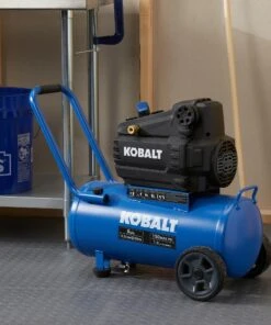 Kobalt Air Compressors 8-Gallon Single Stage Portable Electric Horizontal Air Compressor 14 Kobalt Air Compressors 8-Gallon Single Stage Portable Electric Horizontal Air Compressor -Kobalt Sales Store 16738891