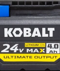Kobalt Power Tool Batteries & Chargers Ultimate Output 24-Volt Max 4 Amp-Hour Lithium Power Tool Battery 7 Kobalt Power Tool Batteries & Chargers Ultimate Output 24-Volt Max 4 Amp-Hour Lithium Power Tool Battery -Kobalt Sales Store 16994371