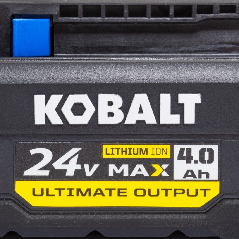Kobalt Power Tool Batteries & Chargers Ultimate Output 24-Volt Max 4 Amp-Hour Lithium Power Tool Battery 4 Kobalt Power Tool Batteries & Chargers Ultimate Output 24-Volt Max 4 Amp-Hour Lithium Power Tool Battery - Image 4
