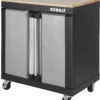Kobalt Garage Cabinets 28-in W x 32.8-in H x 18.5-in D Steel Freestanding Garage Cabinet