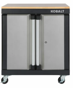 Kobalt Garage Cabinets 28-in W x 32.8-in H x 18.5-in D Steel Freestanding Garage Cabinet -Kobalt Sales Store 17126535 scaled