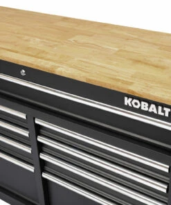 Kobalt Work Benches 46.1-in W x 37.2-in H 9-Drawer Rubber Work Bench -Kobalt Sales Store 17902369 scaled