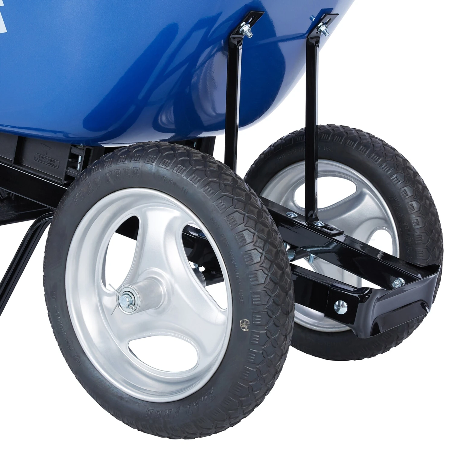 Kobalt Wheelbarrows 7-cu ft Steel Wheelbarrow with Flat-Free Tire 2 Kobalt Wheelbarrows 7-cu ft Steel Wheelbarrow with Flat-Free Tire - Image 2