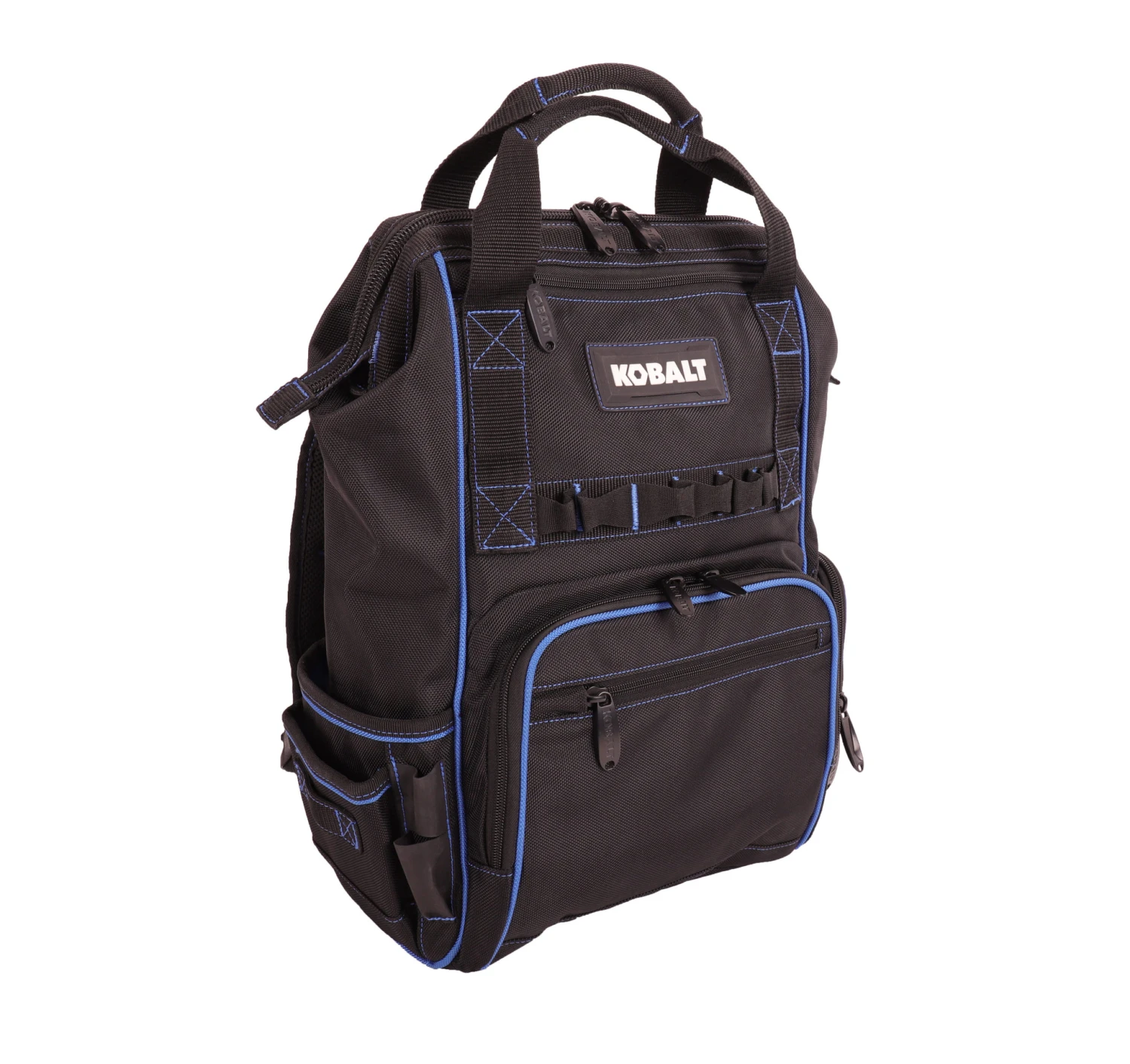 Kobalt Tool Bags Blue Black Polyester 11.5-in Backpack 3 Kobalt Tool Bags Blue Black Polyester 11.5-in Backpack - Image 3