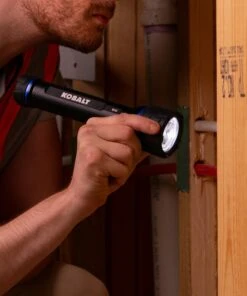 Kobalt Flashlights Virtually Indestructible Waterproof 600-Lumen LED Flashlight (Battery Included) -Kobalt Sales Store 40778321 scaled