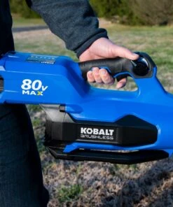 Kobalt Cordless Electric Leaf Blowers 80-volt Max 630-CFM Brushless Handheld Cordless Electric Leaf Blower 2.5 Ah (Battery & Charger Included) -Kobalt Sales Store 41718130