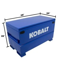 Kobalt Jobsite Boxes 24-in W x 48-in L x 28-in Steel Jobsite Box 22 Kobalt Jobsite Boxes 24-in W x 48-in L x 28-in Steel Jobsite Box -Kobalt Sales Store 41926774