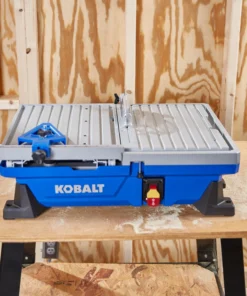 Kobalt Tile Saws 7-in 6-Amp Wet Tabletop Sliding Table Tile Saw -Kobalt Sales Store 41973207