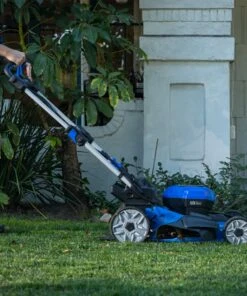 Kobalt Cordless Electric Push Lawn Mowers 24-Volt Brushless 20-in Self-propelled Cordless Electric Lawn Mower 5 Ah (Battery and Charger Included) -Kobalt Sales Store 42094708
