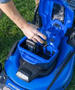 Kobalt Cordless Electric Push Lawn Mowers 24-Volt Brushless 20-in Self-propelled Cordless Electric Lawn Mower 5 Ah (Battery and Charger Included) -Kobalt Sales Store 42094714