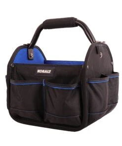 Kobalt Tool Bags Blue Black Polyester 12-in Tool Tote 15 Kobalt Tool Bags Blue Black Polyester 12-in Tool Tote -Kobalt Sales Store 42143651