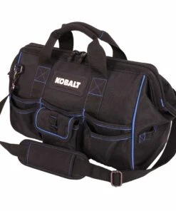 Kobalt Tool Bags Blue Black Polyester 16-in Zippered Cargo Bag 11 Kobalt Tool Bags Blue Black Polyester 16-in Zippered Cargo Bag -Kobalt Sales Store 42143875 scaled