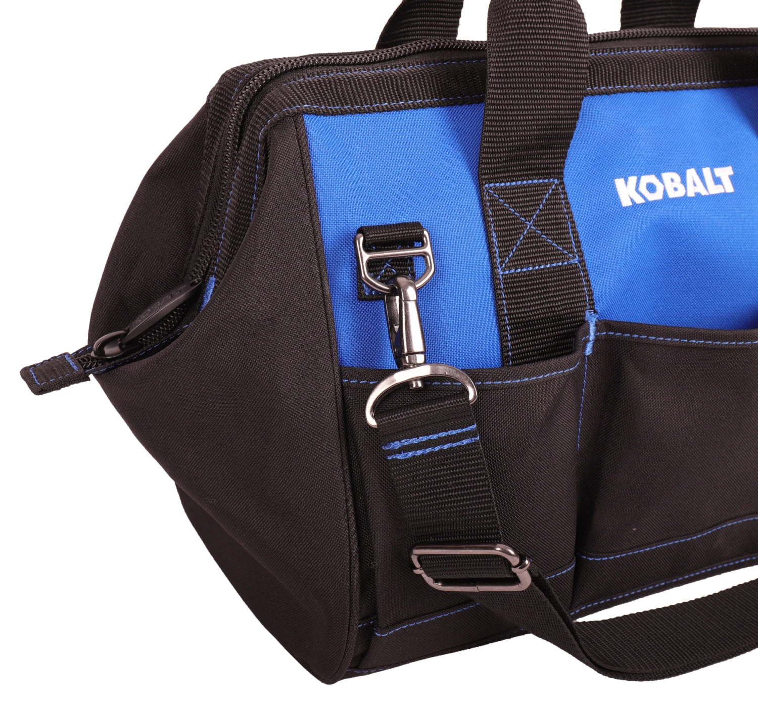Kobalt Tool Bags Blue Black Polyester 15-in Tool Bag 6 Kobalt Tool Bags Blue Black Polyester 15-in Tool Bag - Image 6