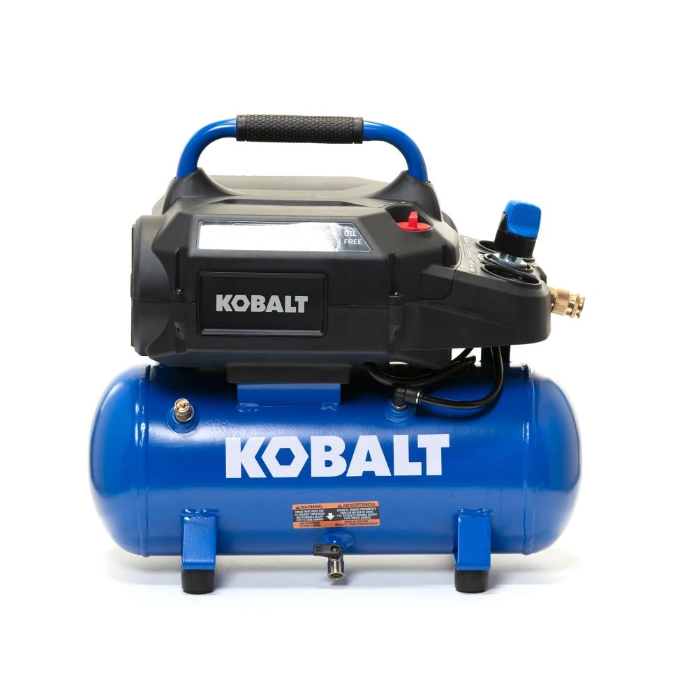 Kobalt Air Compressors 3-Gallon Single Stage Portable Corded Electric Hot Dog Air Compressor 2 Kobalt Air Compressors 3-Gallon Single Stage Portable Corded Electric Hot Dog Air Compressor - Image 2