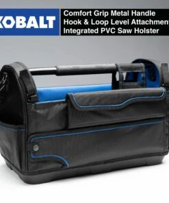 Kobalt Tool Bags Plumbing Tool Bag with Caddy Black, Blue Polyester 12.99-in 9 Kobalt Tool Bags Plumbing Tool Bag with Caddy Black, Blue Polyester 12.99-in -Kobalt Sales Store 42393520 scaled