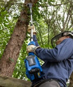 Kobalt Cordless Electric Pole Saws 80-Volt 10-in Cordless Electric Pole Saw (Battery Not Included) 18 Kobalt Cordless Electric Pole Saws 80-Volt 10-in Cordless Electric Pole Saw (Battery Not Included) -Kobalt Sales Store 42510248