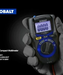 Kobalt Test Meters 0.2 Amp 600-Volt Digital Multimeter (Battery Included) 16 Kobalt Test Meters 0.2 Amp 600-Volt Digital Multimeter (Battery Included) -Kobalt Sales Store 42671911