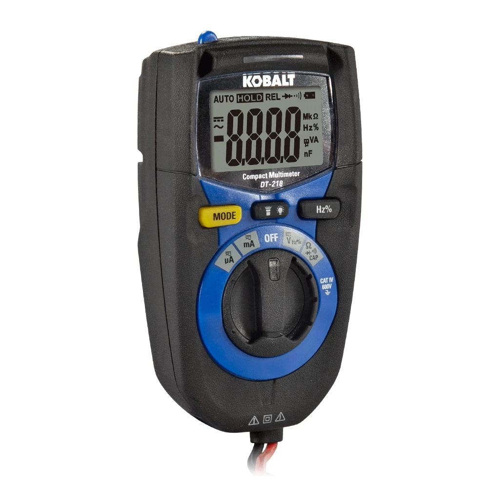 Kobalt Test Meters 0.2 Amp 600-Volt Digital Multimeter (Battery Included) 2 Kobalt Test Meters 0.2 Amp 600-Volt Digital Multimeter (Battery Included) - Image 2