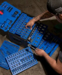 Kobalt Mechanics Tool Sets 250-Piece Standard (SAE) and Metric Combination Polished Chrome Mechanics Tool Set (1/4-in; 3/8-in) 22 Kobalt Mechanics Tool Sets 250-Piece Standard (SAE) and Metric Combination Polished Chrome Mechanics Tool Set (1/4-in; 3/8-in) -Kobalt Sales Store 42702396 scaled