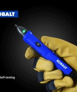 Kobalt Test Meters 50-1000-Volt Analog Ac Voltage Detector (Battery Included) 15 Kobalt Test Meters 50-1000-Volt Analog Ac Voltage Detector (Battery Included) -Kobalt Sales Store 43489094