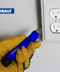 Kobalt Test Meters 50-1000-Volt Analog Ac Voltage Detector (Battery Included) 16 Kobalt Test Meters 50-1000-Volt Analog Ac Voltage Detector (Battery Included) -Kobalt Sales Store 43489095